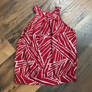 Classy Calvin Klein Red Halter